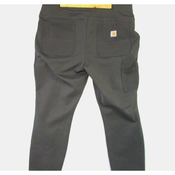 Carhartt Force Womens Large (12-14) Fitted Gray Lightweight Pocket Legging - Picture 4 of 14
